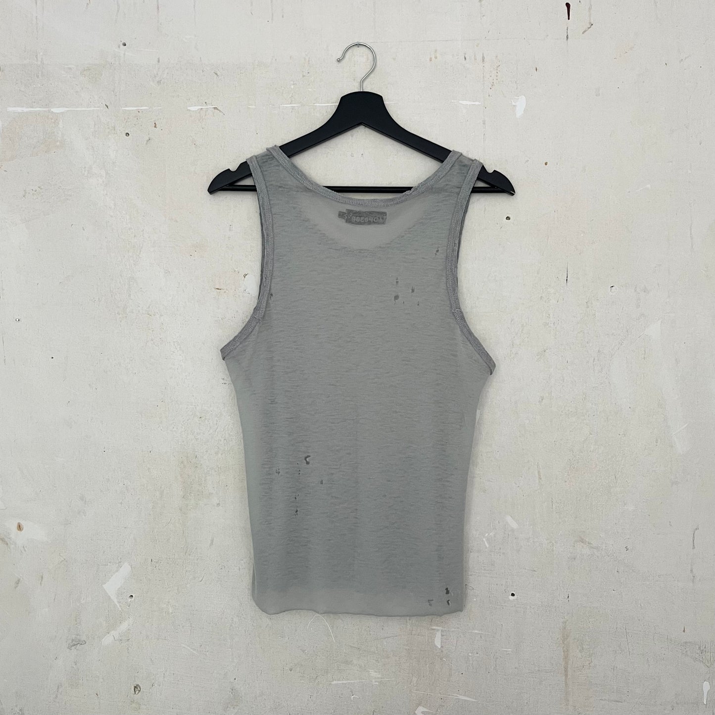 cozy wool tanktop grey
