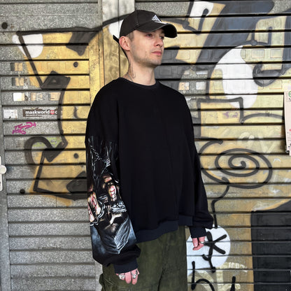 upcycled t-shirt sweater