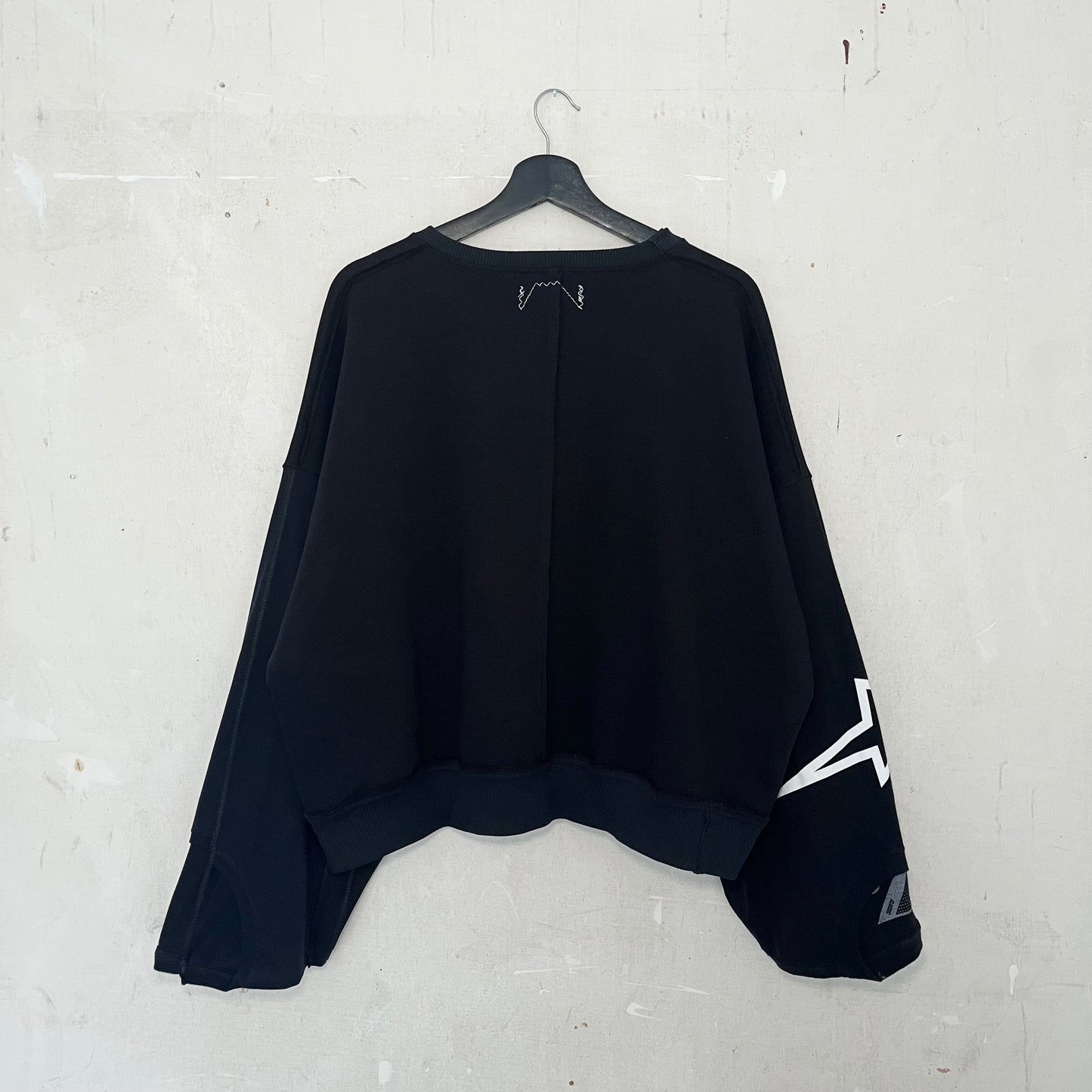 upcycled t-shirt sweater