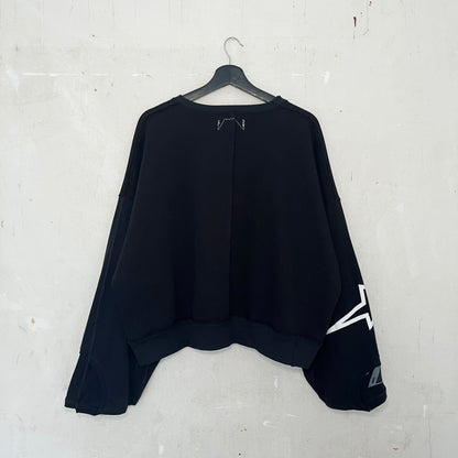 upcycled t-shirt sweater