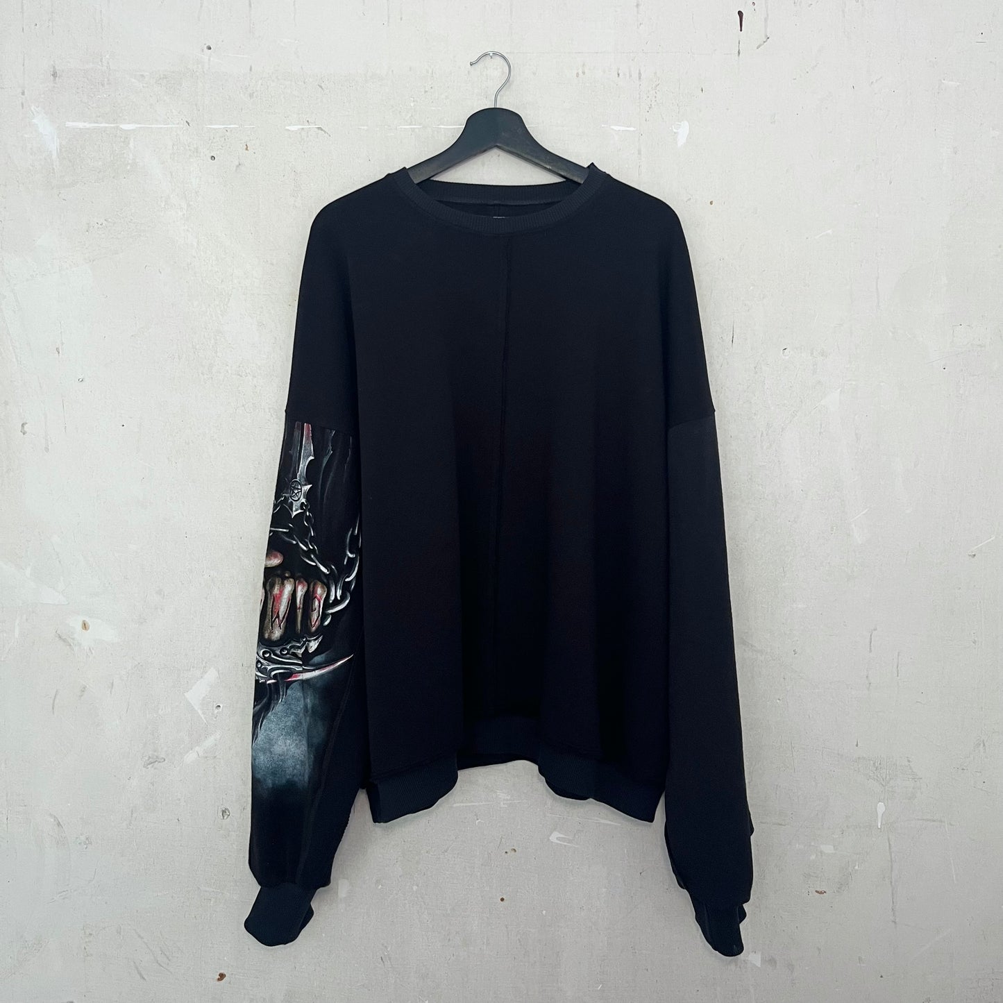 upcycled t-shirt sweater