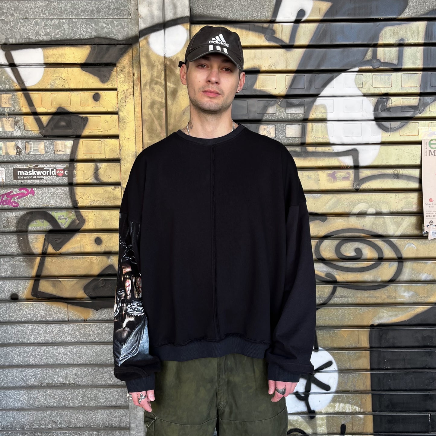 upcycled t-shirt sweater