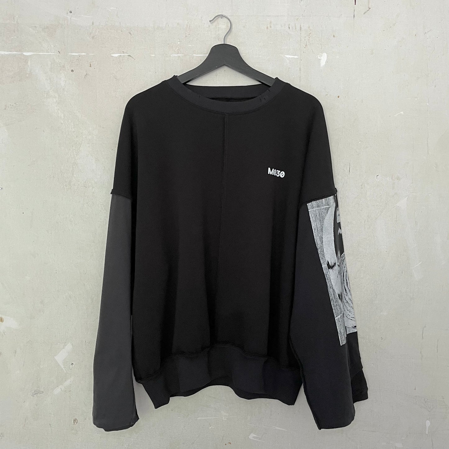 upcycled t-shirt sweater