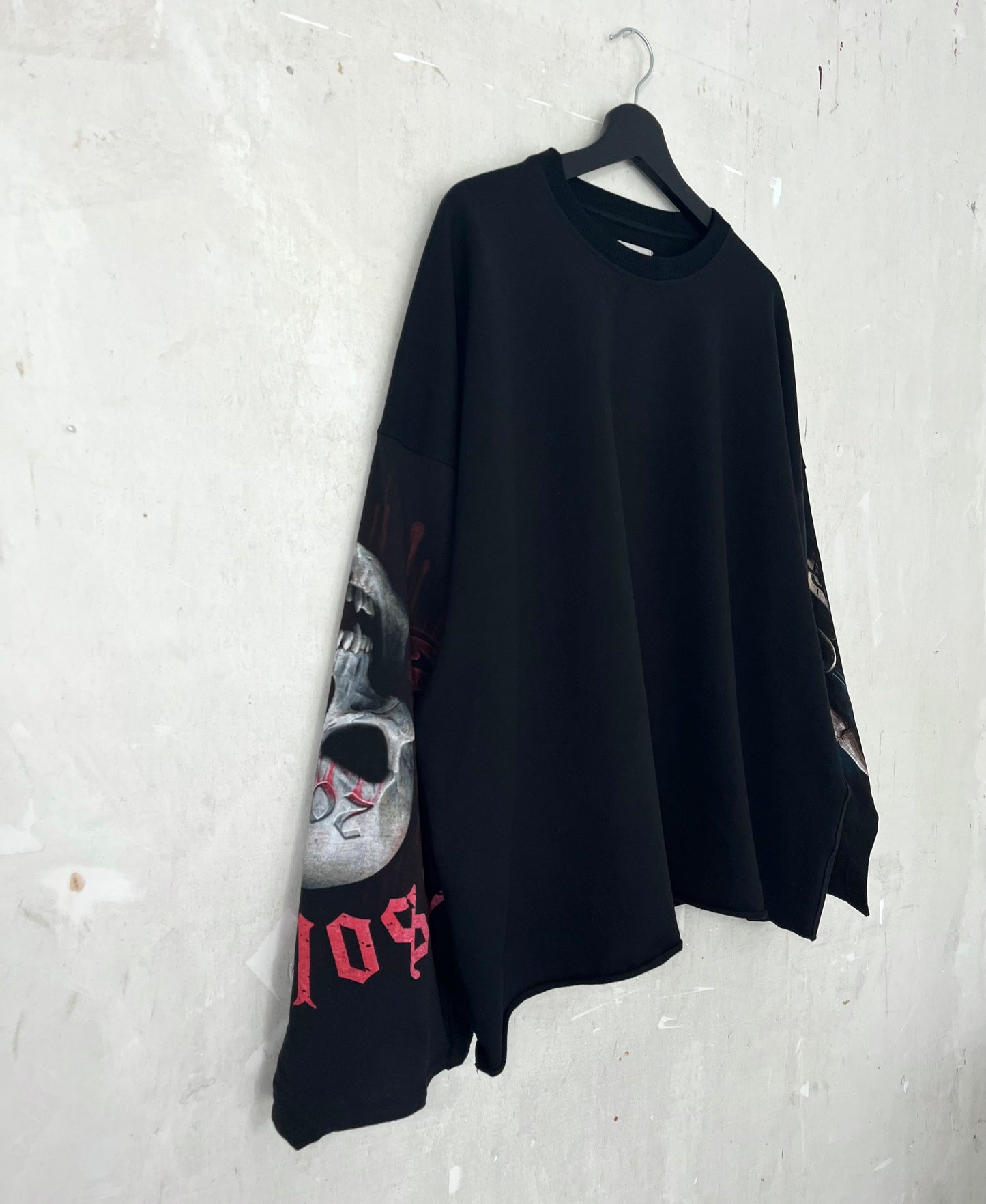 upcycled t-shirt longsleeve