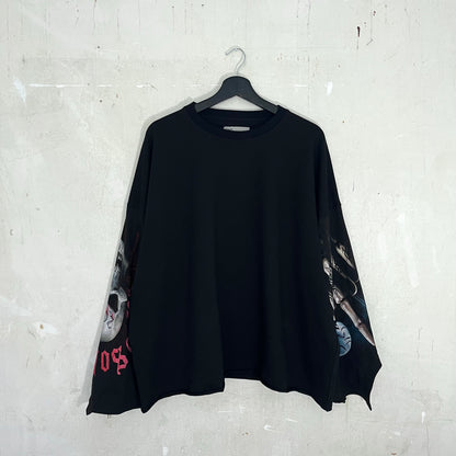 upcycled t-shirt longsleeve