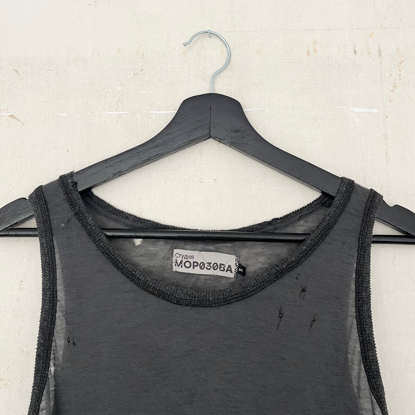 cozy wool tanktop anthrazit