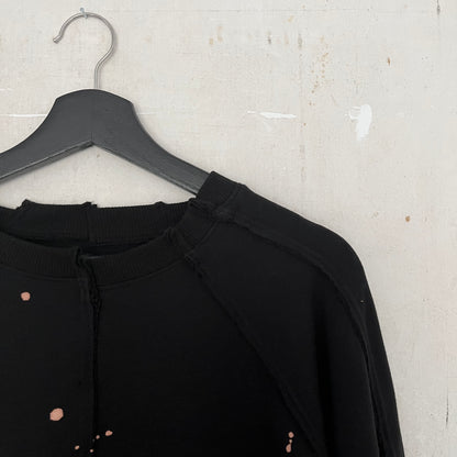 deconstructed longsleeve bleached