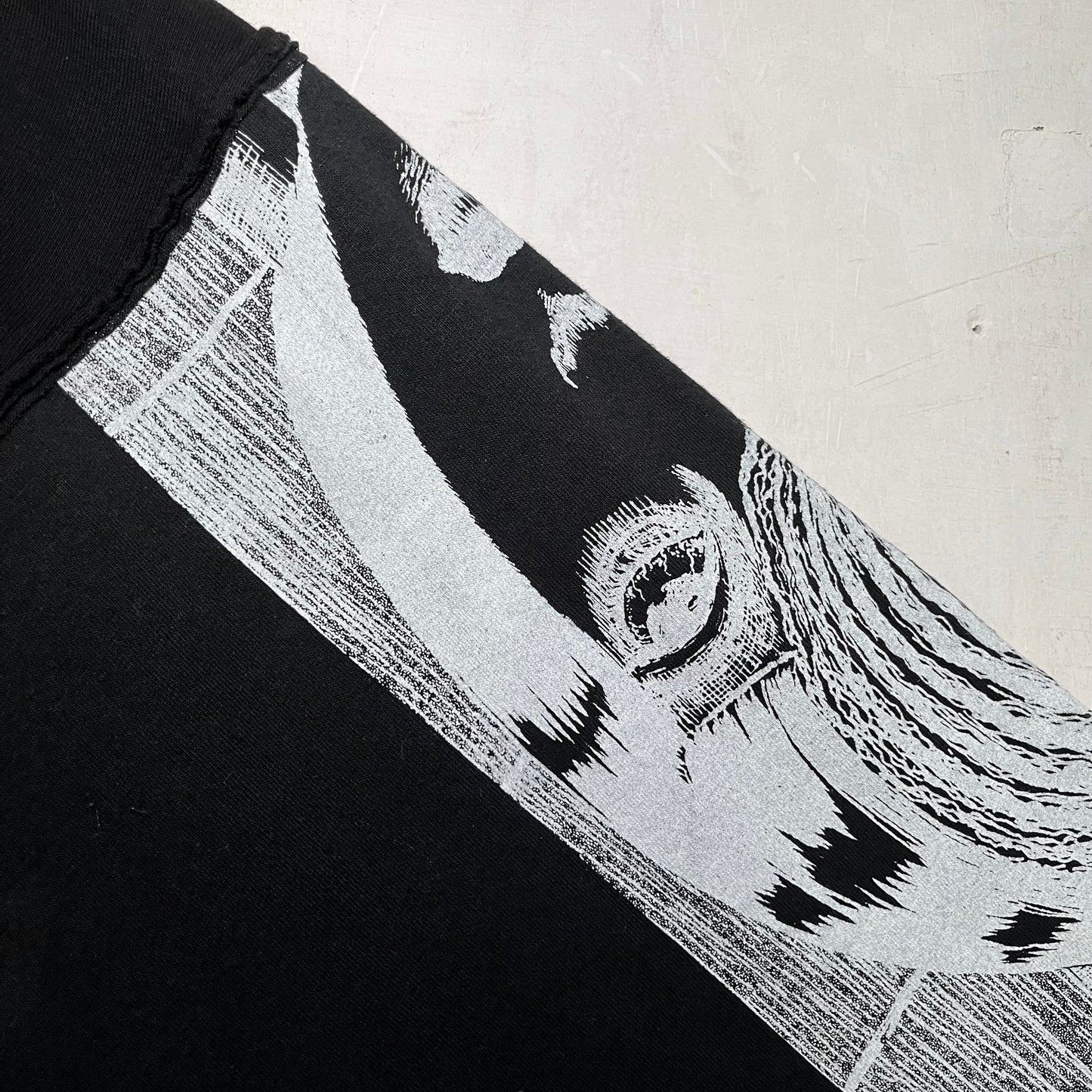 upcycled t-shirt sweater