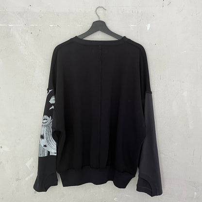 upcycled t-shirt sweater