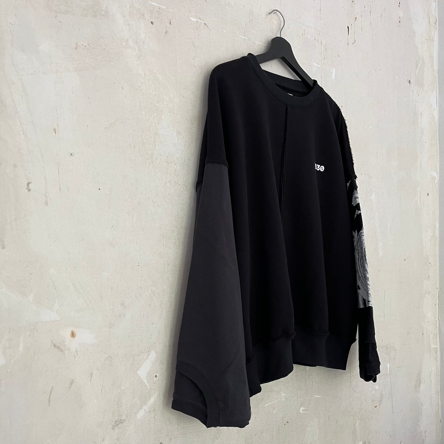 upcycled t-shirt sweater