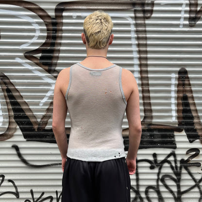 cozy wool tanktop grey