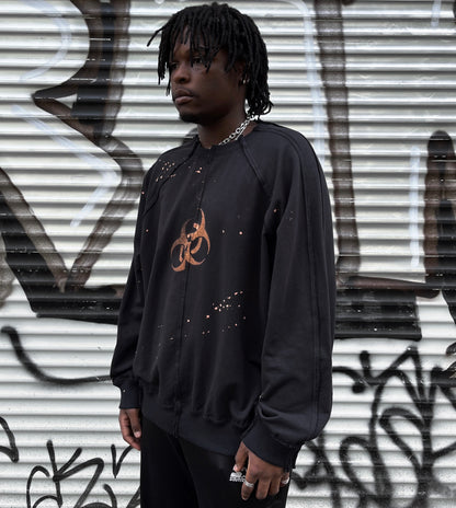 deconstructed longsleeve bleached