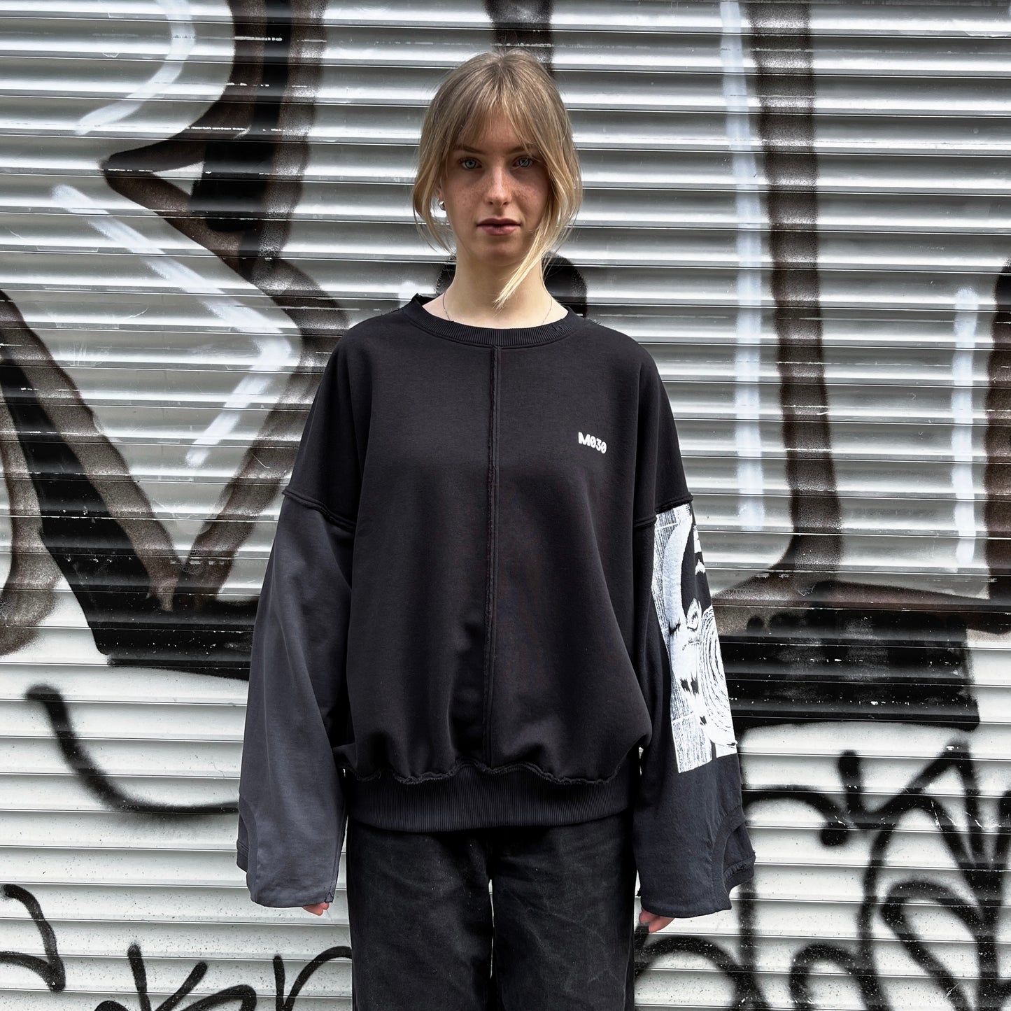 upcycled t-shirt sweater