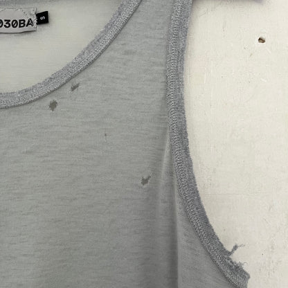cozy wool tanktop grey