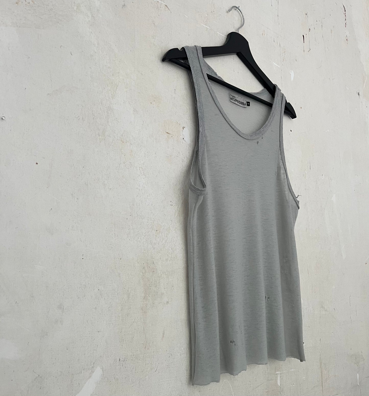 cozy wool tanktop grey