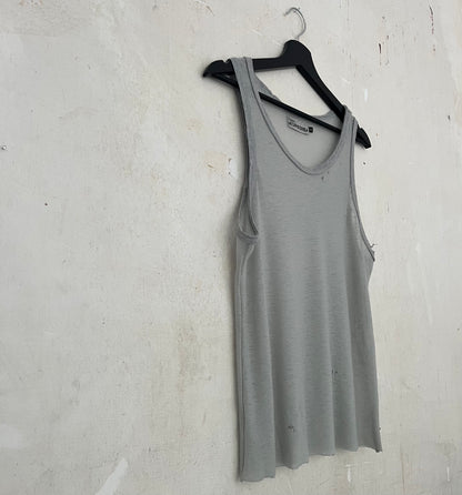 cozy wool tanktop grey