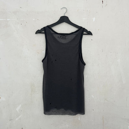 cozy wool tanktop anthrazit