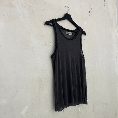 cozy wool tanktop anthrazit