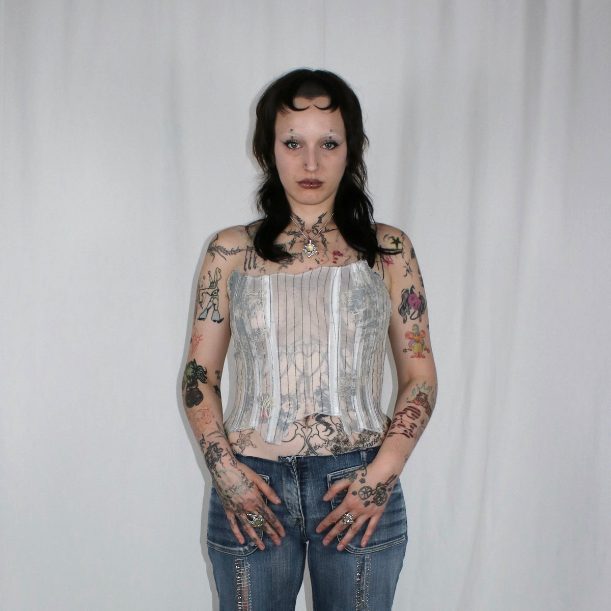 upcycled corset