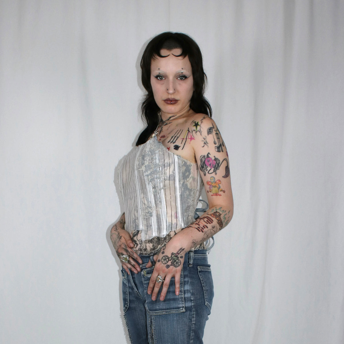 upcycled corset